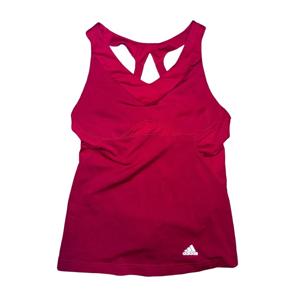 ADIDAS Red Sports Tank Top -42